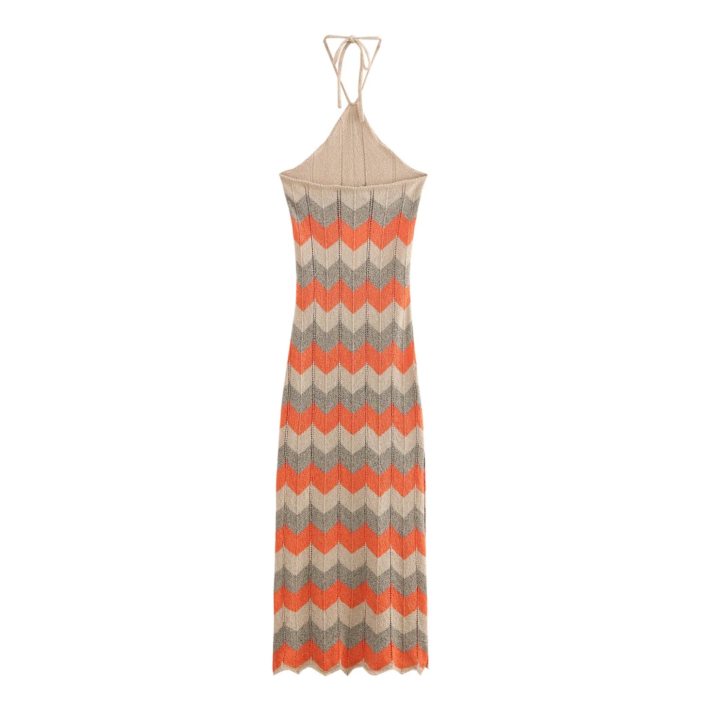 Aura - Crochet Leisure Vacation Knitted Long Maxi Dress